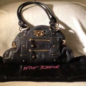 Betsey Johnson London Calling Handbg